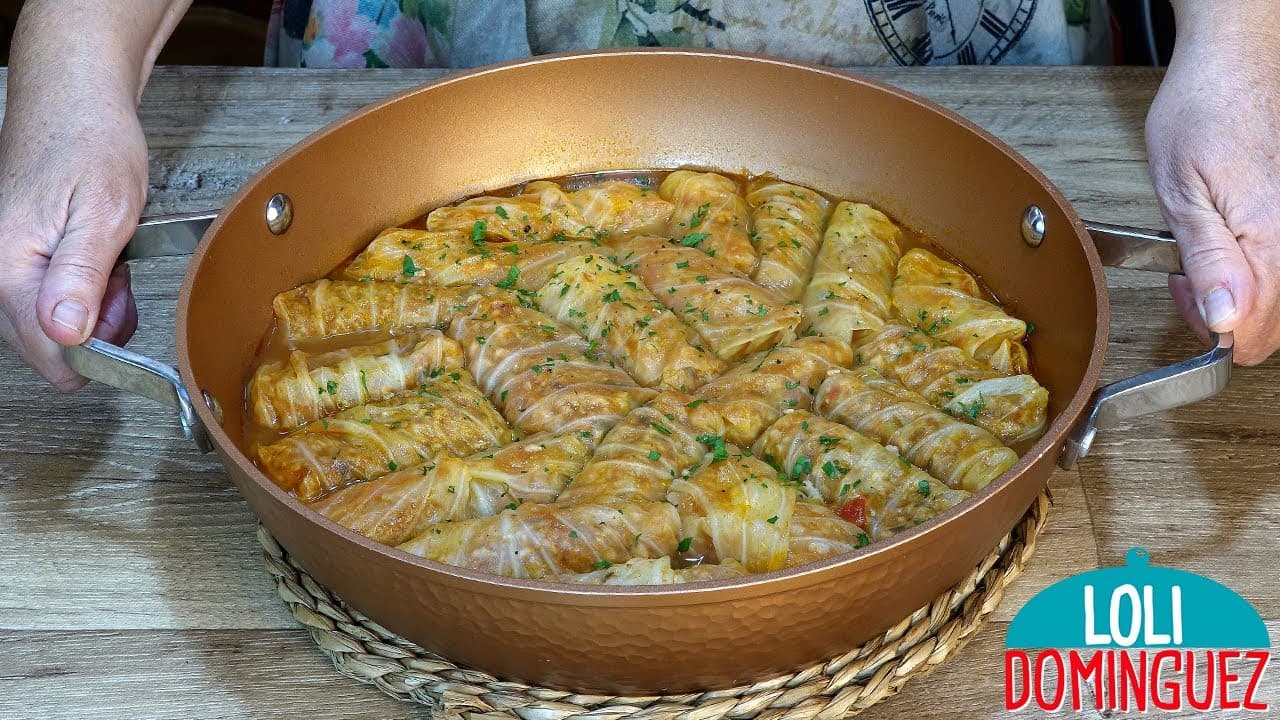 Rollitos de Col Rellenos Saludables