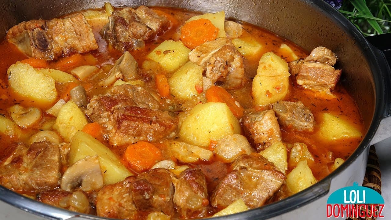 Estofado de Costillas con Patatas Tradicional